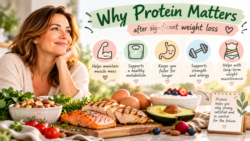 Why protein matters after significant weight loss